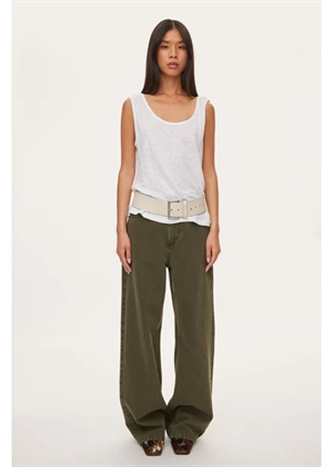 Bright jeans Dark Army Oval Square 